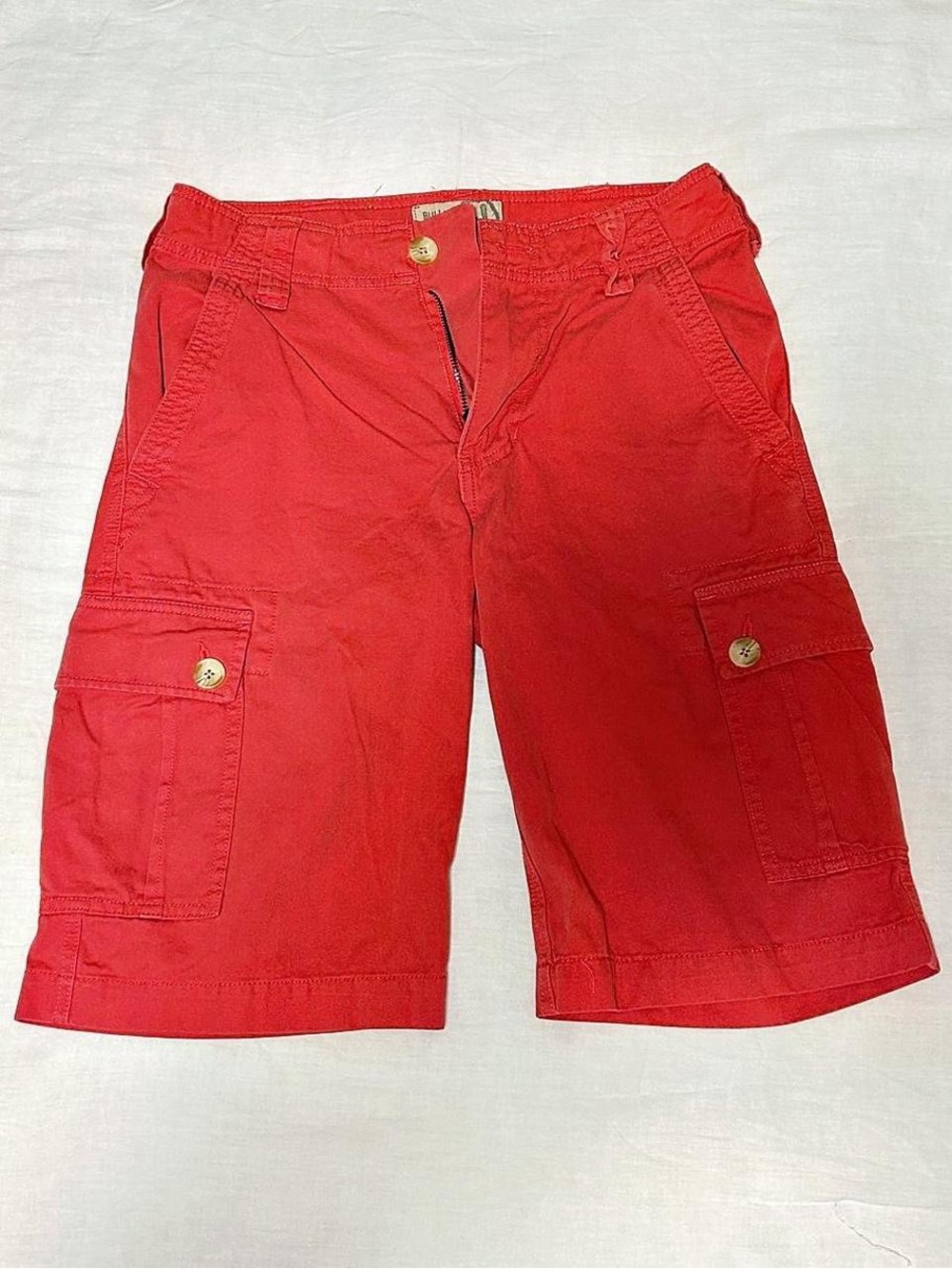 Men's Red Cargo Shorts - [Brand Unspecified]